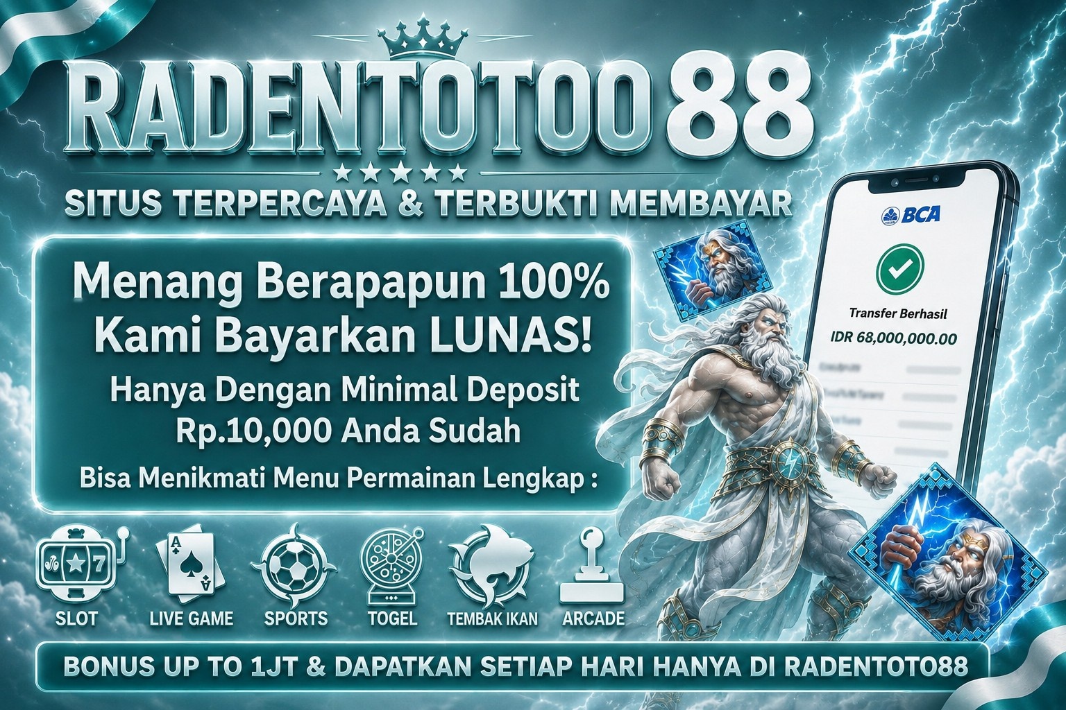 RAIH CASHDROP HINGGA JUTAAN RUPIAH